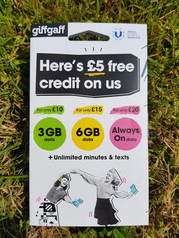 UK Giffgaff Sim in Pakistan 100% Original